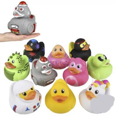 5.5\" Big Rubber Ducky Collectible Mix - Case of 60
